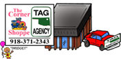 Collinsville Tag Agency and Corner Shoppe "gifts & more"